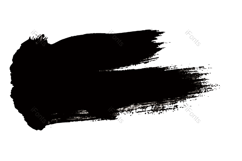 水墨图片,笔触元素,笔刷PNG,水墨效果免抠素材